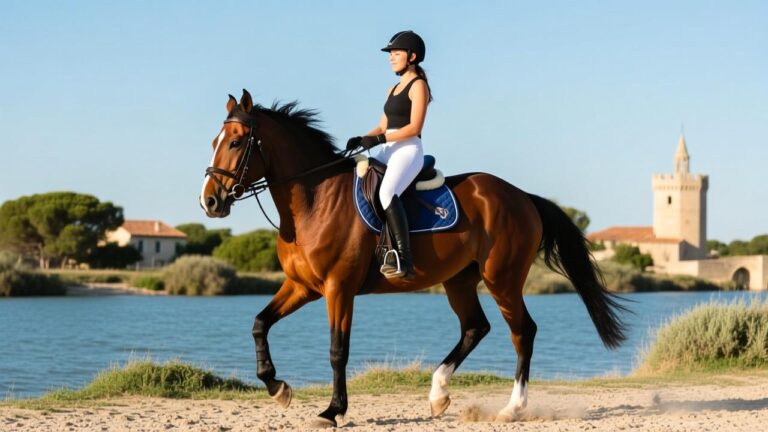 Meilleure balade cheval en Camargue : Explorer les paysages naturels à dos de cheval