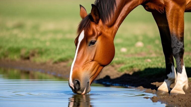 Quelle quantité d&rsquo;eau un cheval doit-il boire chaque jour ?
